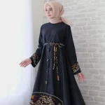 Model Gamis Batik Terbaik & Desain Terbaru